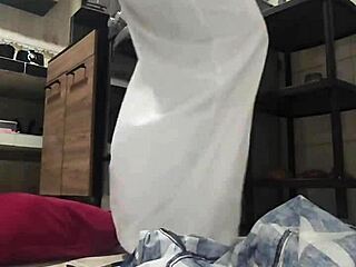 Stepmom seduces nephew while washing dishes, risking exposure