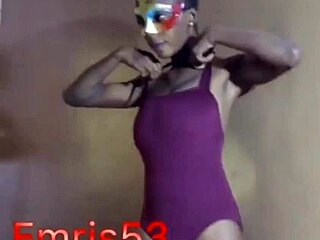 Teen with massive natural tits dominates in Nigeria