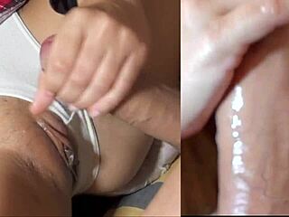 Fucking stepmom's tight pussy