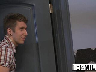 Hey, busty blonde milf, want two hot loads on face?