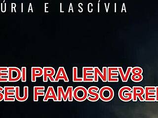 Lenev8 lets everyone on Xvideos enjoy sucking her well-known shaved clit