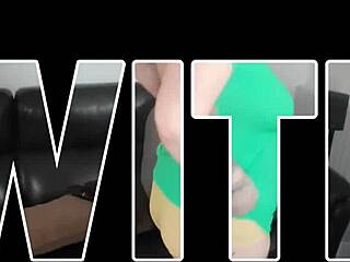 마무와 엔젤, 그녀의 젖 핥으며 자위