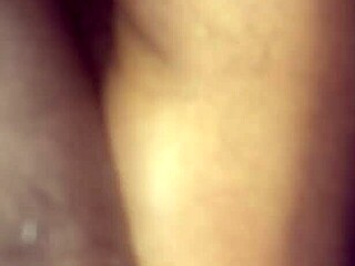 Watch this redbone ride reverse cowgirl on that big black monster cock