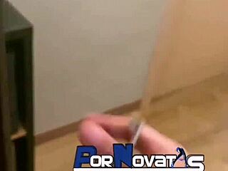 blonde spanish mother vacations in barcelona with victor bloom.