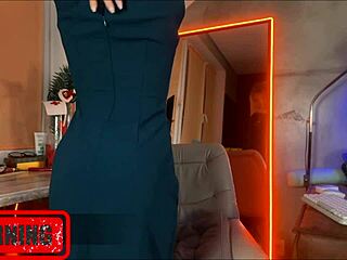 Hey, check out this real-time transformation into wild femdom play