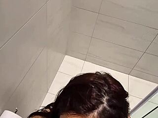 dude, my cuñada was bathing and i couldn’t resist joining to bang her