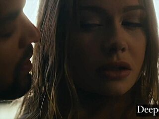 Deeper Naomi Swann Explores New Limits With Blindfolded Bondage Play.