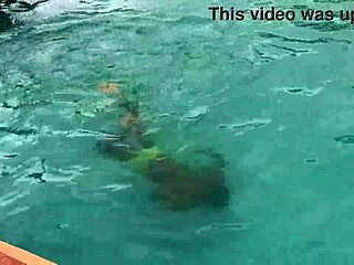 Pool Fun Turns Into Intense BBW Cumshot