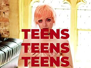 gorgeous british 18 year old teases with wet foreplay before giving head