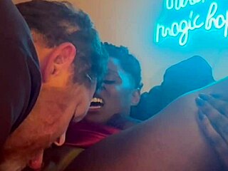 Ebony Babe Bent Over For Pussy Licking And Doggystyle Fuck