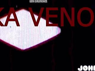 hey, hot goth nika venom rides johnny love hard! 🖤