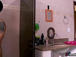 my stepdad was with her while i was there