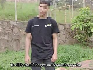 arriesgado sexo al aire libre con hermanastra de gran culo! increible!