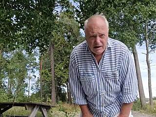 chris enjoys solo outdoor activities in european setting