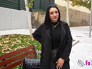 Sexual Tour in Madrid: Nelia Estrada's HUGE TITS Explore the CAPITAL