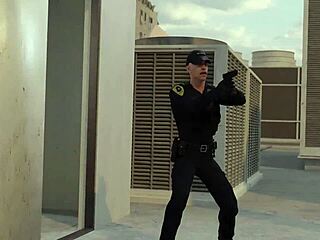 Spiderman and Gwen Get Wild on Rooftop Encounter