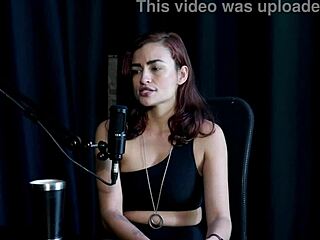 Man, mom caught my orgy with Kamilla Werneck in sheer red lingerie!