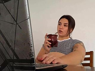 Carla Releases Gas While Working in Unique Fetish Fantasy Scene