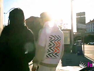 Sexual Tour in Madrid: Nelia Estrada's HUGE TITS Explore the CAPITAL