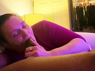 only way to put mouth on big black cock for cum