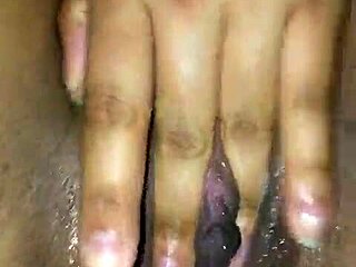 Latina Pleasures Her Pussy in Solo Session