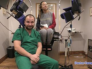 Dr Tampa performs intense physical on Kalani Luana at Tampa University entrance exam!