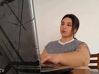 Carla Releases Gas While Working in Unique Fetish Fantasy Scene