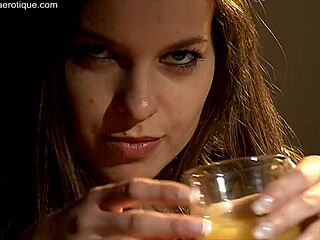 Emotional Lesbian Party with Skinny Pornstar Babes