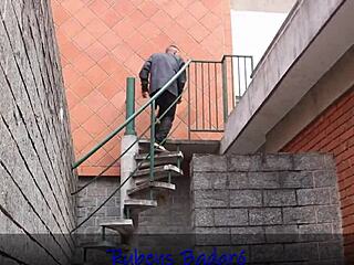 Man, that latina milf rode hard doggystyle for the panty thief!