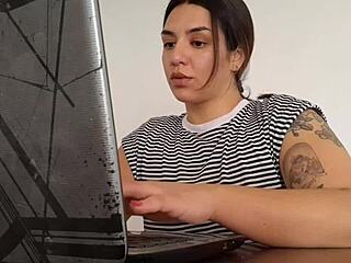 Carla Releases Gas While Working in Unique Fetish Fantasy Scene