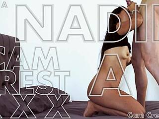 stepdad shows young babygirl every dirty trick in oiled massage