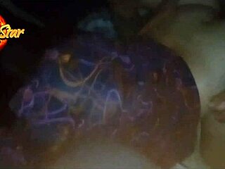 The married woman moaned loudly as her friend's dick fucked her ass hard