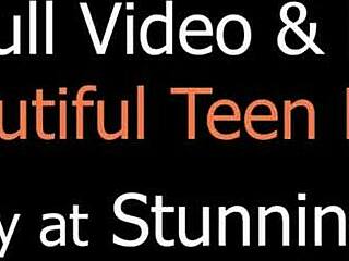 Rubia Aina M recibe follada dura en la escena de la cocina