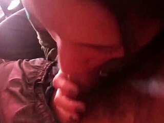 does she swallow the cum deep throat?