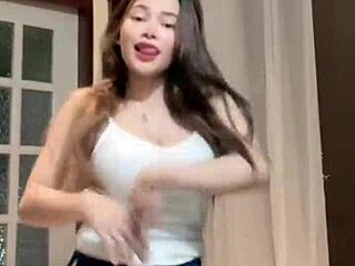 The Titstoker Girl Showcases Her Impressive Assets