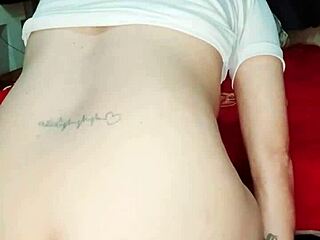 petite latina fucks big dildo deep