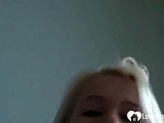 Amateur Blonde Masturbates On Camera