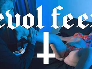 she is a professional at giving footjobs