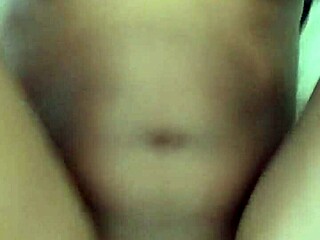 kinky ebony babe gets juicy cum from big black cock in porn sex