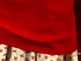 Busty lesbian slave fingered by dominant madame 😈