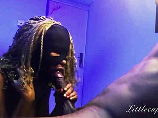 i ride my pussy in latex cowgirl style with soft spanking and amateur beauty