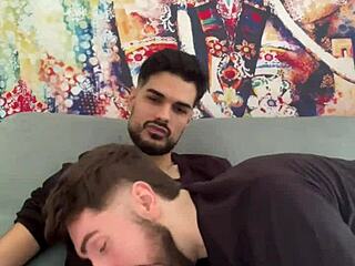 Aila Donovan, sexy stepmom, sensually comforts stepson Alex with wet blowjob