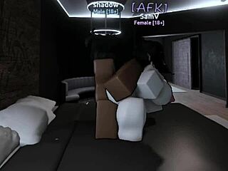 Horny Roommate Craves Action, So We Fucked Hard in Roblox Style