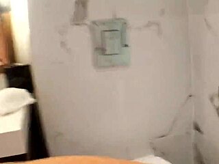 Model Poses in Hollywood Bathroom with Piercing