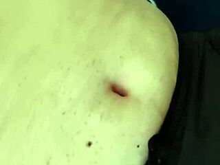 Amateur milf dives into orgasmic belly fetish play with passion