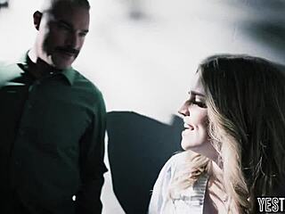 I Caught Tiny Teen Masturbating Before Threesome With Stepmom