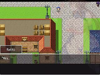 Hrpg rookie knight rathi 002 in bunny outfit during group gangbang with blowjob