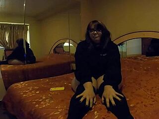 Interview with beautiful chubby Mimi in casting close-up