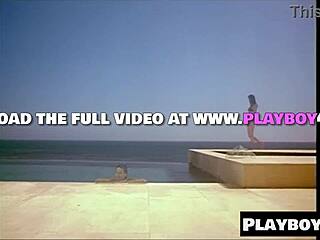 Store patter asiatiske Morena Corwin stripper nøgen. Latina Tamara Sky viser varm røv.