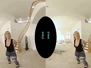 Vrhush sexy blonde kay carter wants to try out your sex swing for hardcore cowgirl and doggystyle cumshot